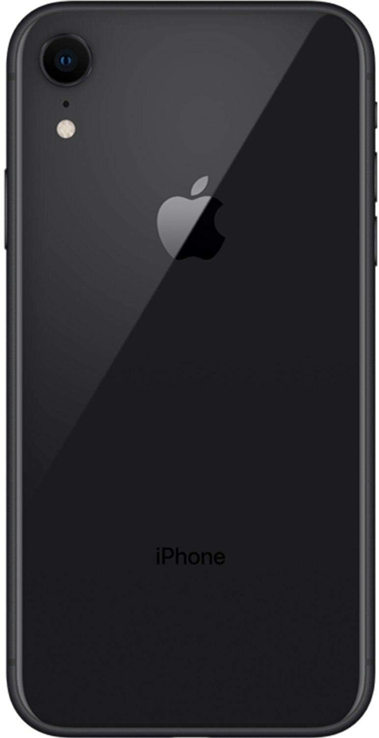 Apple iPhone XR, Fully Unlocked, 64 GB – Black Renewed
