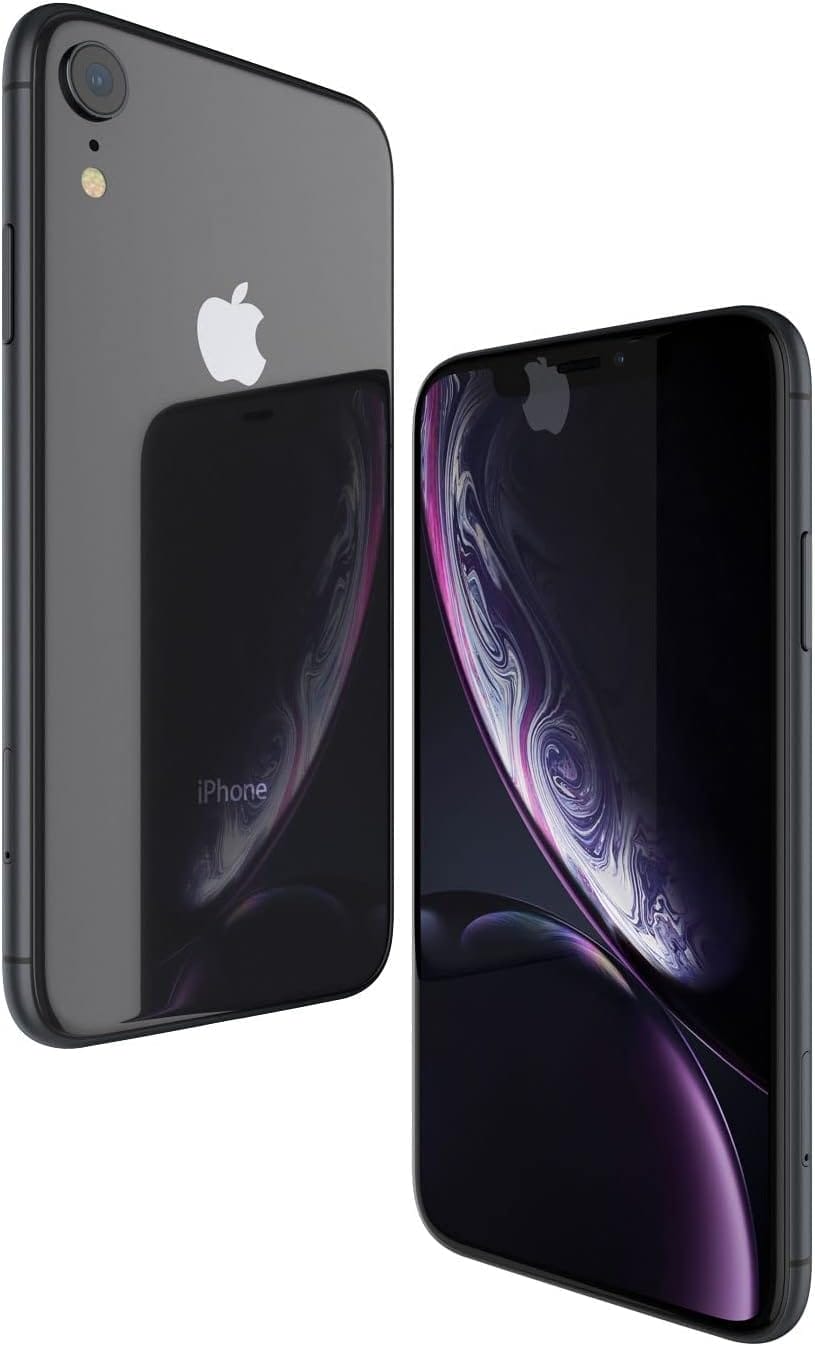 Apple iPhone XR, Fully Unlocked, 256GB – Black Renewed