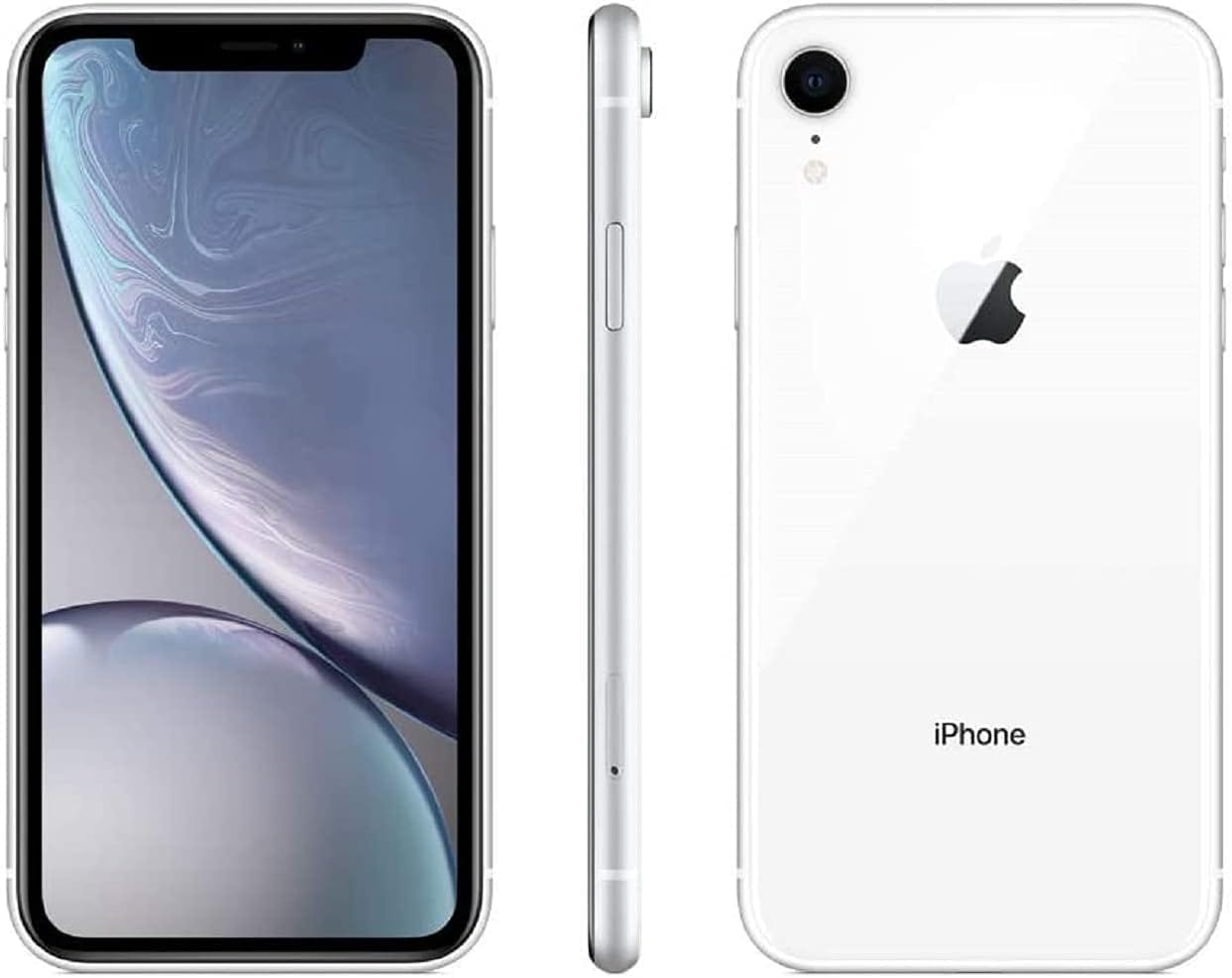 Apple iPhone XR, 64GB, White – Fully Unlocked Renewed – eGuriro