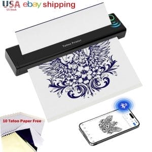 Wireless Tattoo Stencil Transfer Thermal Printer Machine Stencil Printer Makers